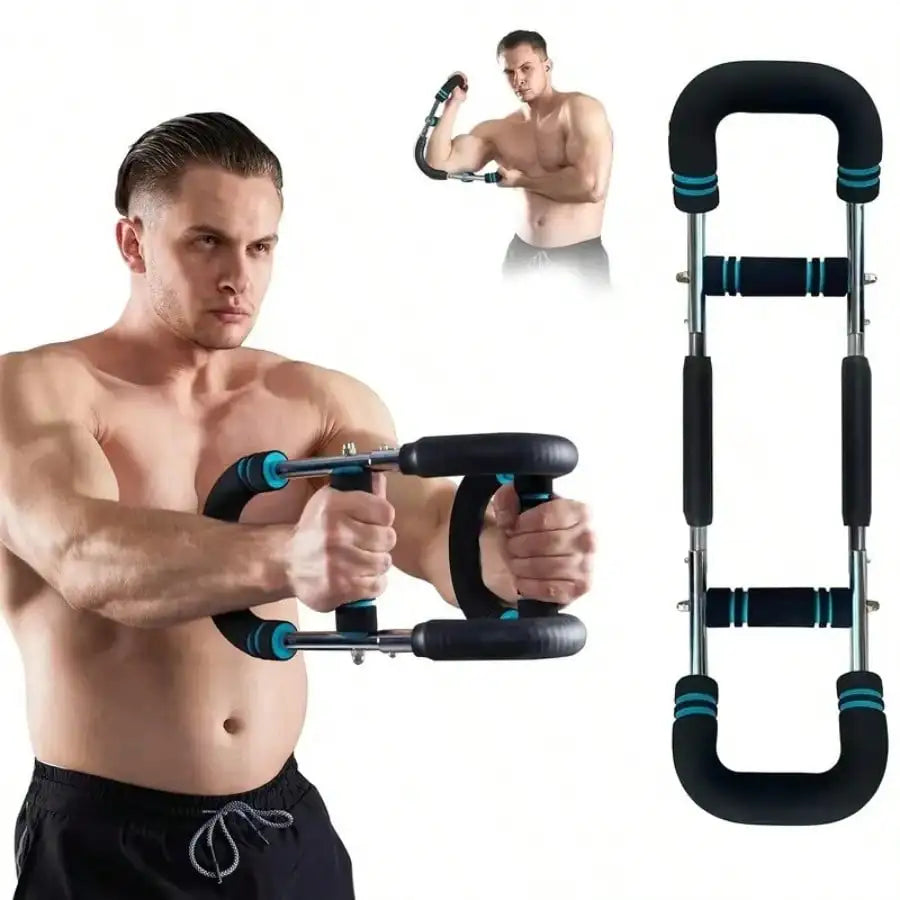 Adjustable Shaker Twister Arm Trainer, Chest & Forearm Workout Equipment, Home Fitness Strengthener for Arm Exercise Main image