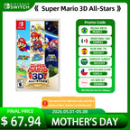 Nintendo Switch Game - Super Mario 3D All Stars Collection - 100% Official Physical Game Card RPG Genre for Switch OLED Lite