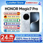 HONOR Magic7 Pro 5G Smartphone Snapdragon 8 Elite 6.8''120Hz LTPO Display 5270Mah 100W Charge Magic UI 9.0 Based on Android 15
