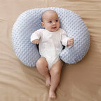 Soft Breathable Nursing Pillow Solid Color Back Support Cushion Baby Feeding Pillow Comfortable Nursing Aid Maternity Essential