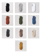5 Pairs Men's Cotton Short Socks High Quality Crew Ankle Casual Soft Non-Slip Breathable Low-Cut Summer Autumn Socks for Men