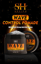 Deep Wave Control Pomade 360 Biotin Sport Strong Hold Wave Hair Gel With Brush Wavy Hair Oil Shampoo Conditioner Styling Care