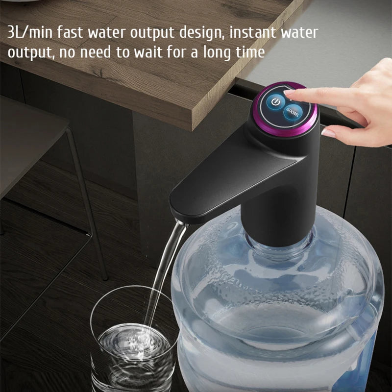 Automatic Electric Water Dispenser Smart Water Pump Water Mini Barreled Water Electric Pump Bottle Switch Treatment Appliances Secondary image