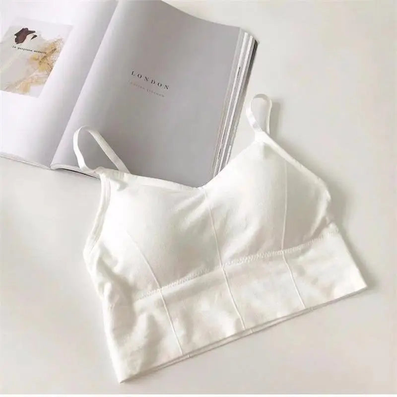Sexy Women Tops Back Cross Strap Tank Top Push Up Running Sports Bra Breathable Soft Fitness Beauty Solid Color Yoga Bra