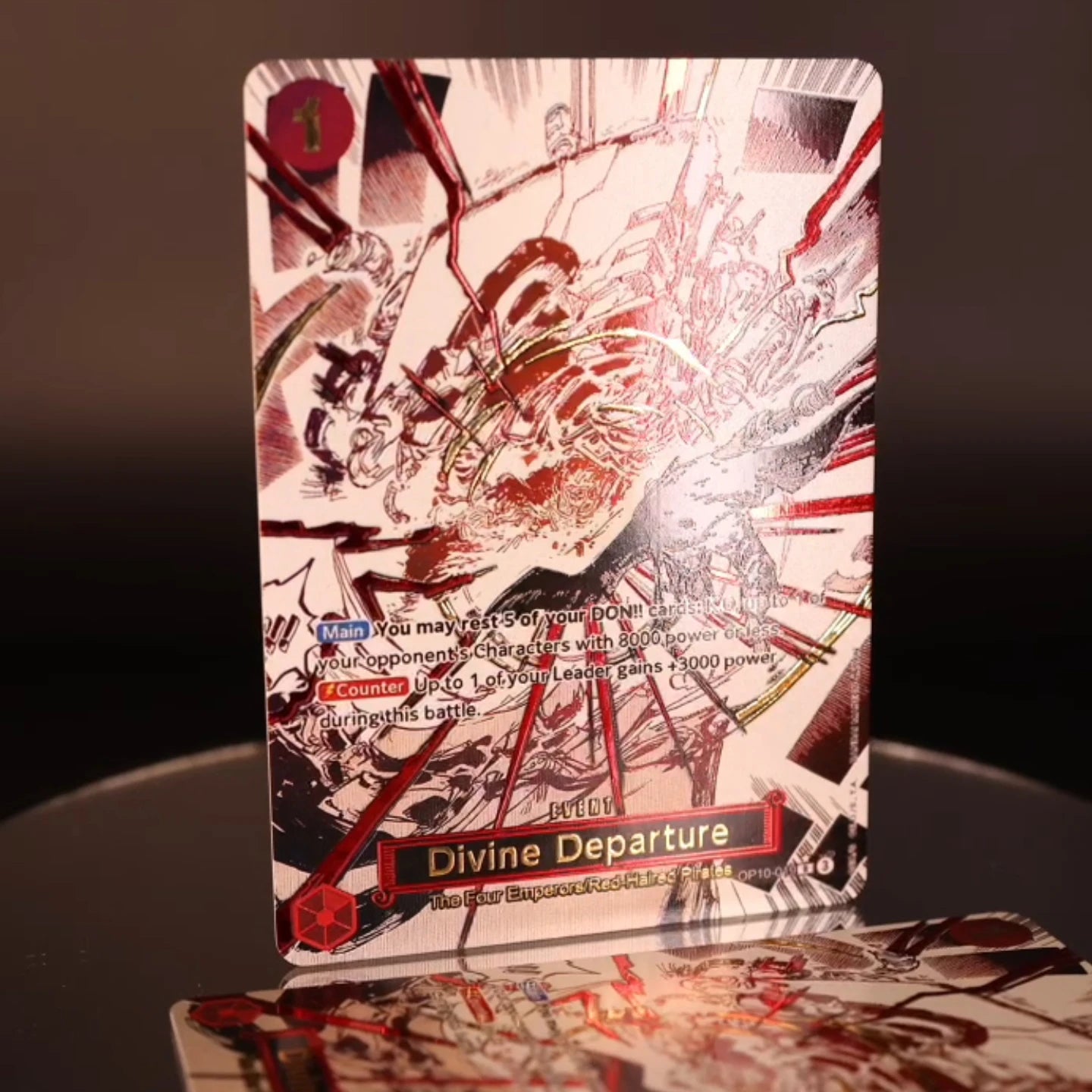 One Piece TCG OPCG English Manga Event Card Set Gear 2 DDM GGG Ground Death Frighten Me OP09 OP10 OP11 OP12 OP14 Gold Stamping