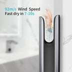 AIKE New Vertical Hand Dryer Slim, HEPA Filtered Jet Hand Dryer for Bathroom,110-220V,Model AK2065