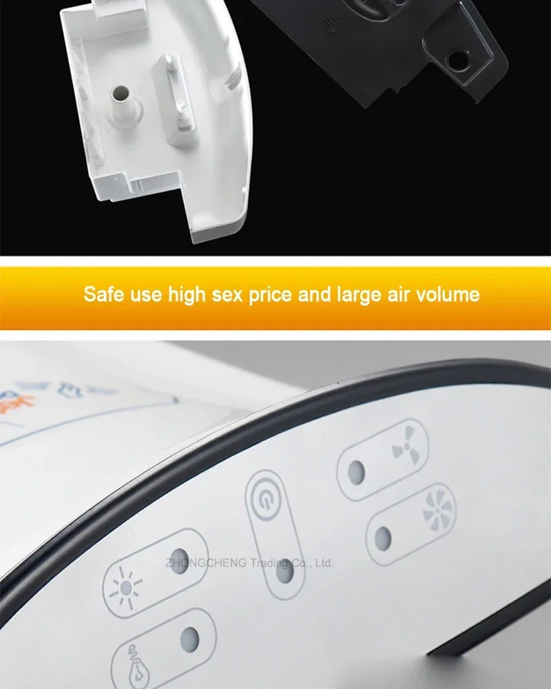 Full New Hand Dryer Induction Hotel Restauran High Speed Jet-type Hand Drying Machine Double-sided hand dryer 220v
