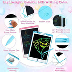 8.5/10/12inch LCD writing board drawing tablet Doodle Blackboard kids counting learning toys  birthday gift travel activity game