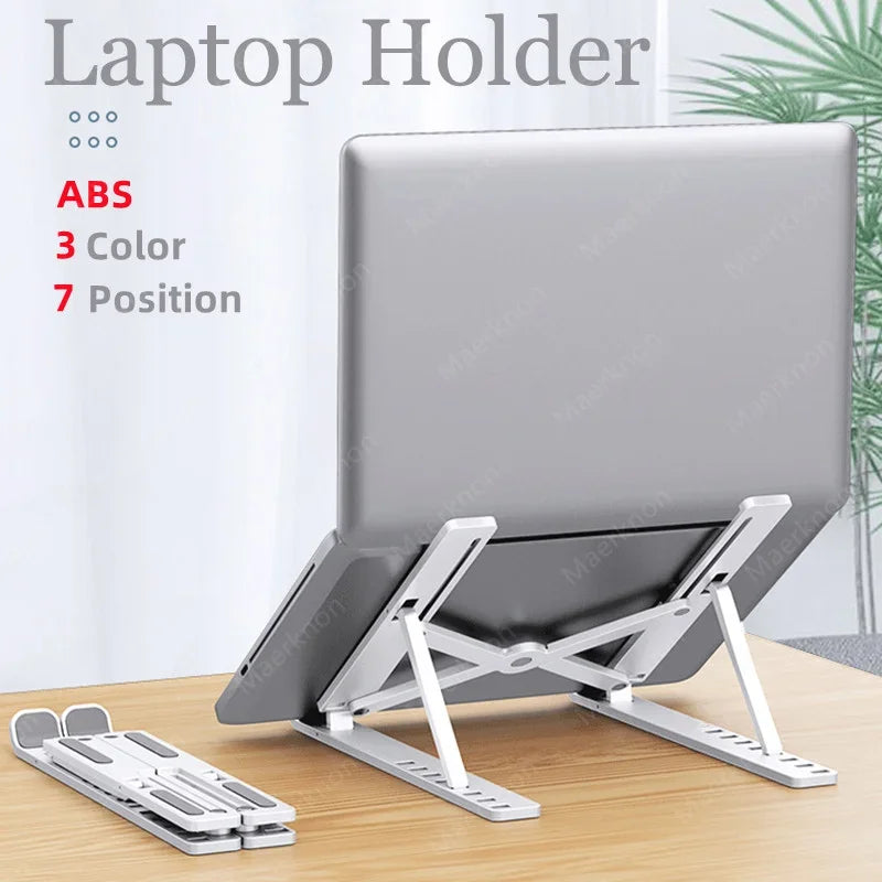 Foldable Laptop Stand Portable Adjustable Notebook Bracket Computer Monitor Holder For Macbook Air iPad Tablets Base Accessories