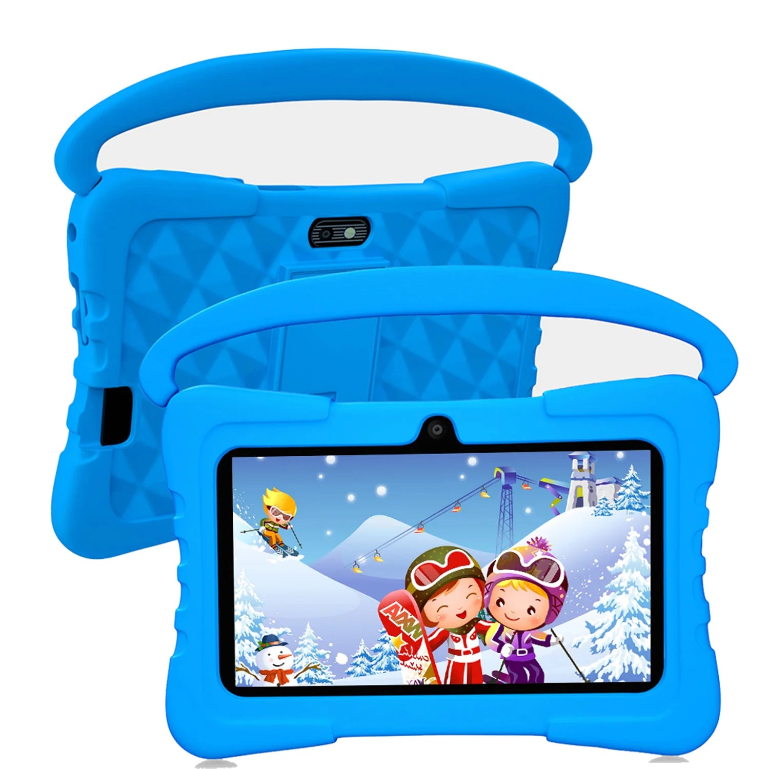 New 5G WiFi 7 Inch Kids Tablets Android 13 Quad Core 4GB RAM 64GB ROM 4000mAh Bluetooth Children's Gift Kids Software Tablet Pc Main image