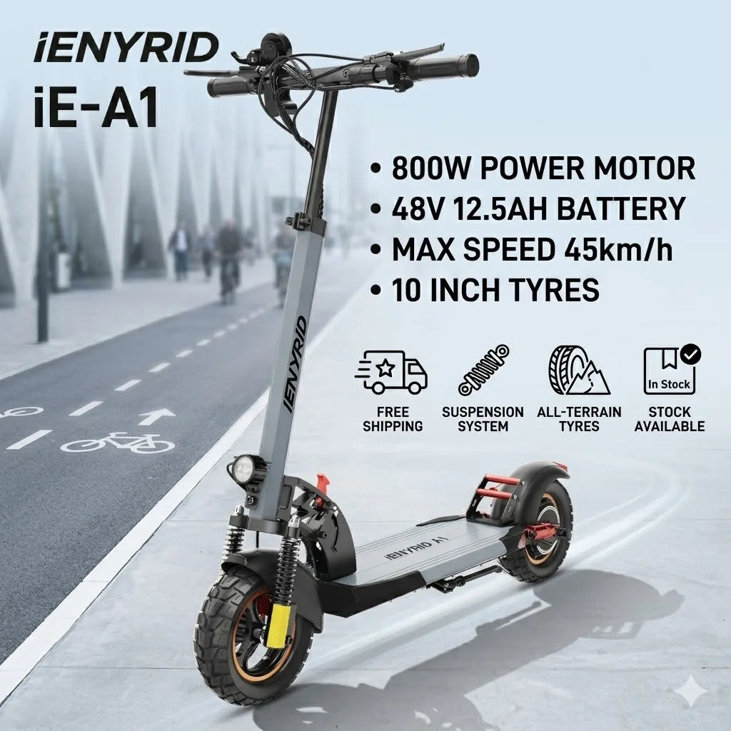 Polish warehouse. Fast delivery Scooters Electric iENYRID A1 Electric Scooter for Adult Lightweight for Daily Commuting Dual Sho