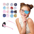 4/8Pcs Cute Kids Strabismus Treatment Vision Care Children Health Care Kids Child Occlusion Medical Lazy Eye Patch Eyeshade