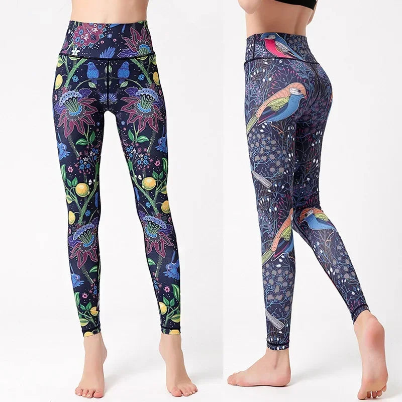 Cloud Hide Yoga Pants Long Sports Leggings Women Fitness Tights Girls High Waist Running Workout Trouser Plus Size Tummy Control