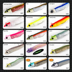 Hunthouse Barre T. Minnow 7g/12g/25g/40g/60g/90g/120g Easy Shiner Soft Fishing Lure Jig Bait Bass Pike Fishing Leurre Souple