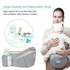 New Adjustable Ergonomic Baby Carrier Four Seasons Universal Baby Carrying Bag Waist Stool Strap Portable & Multifunctional