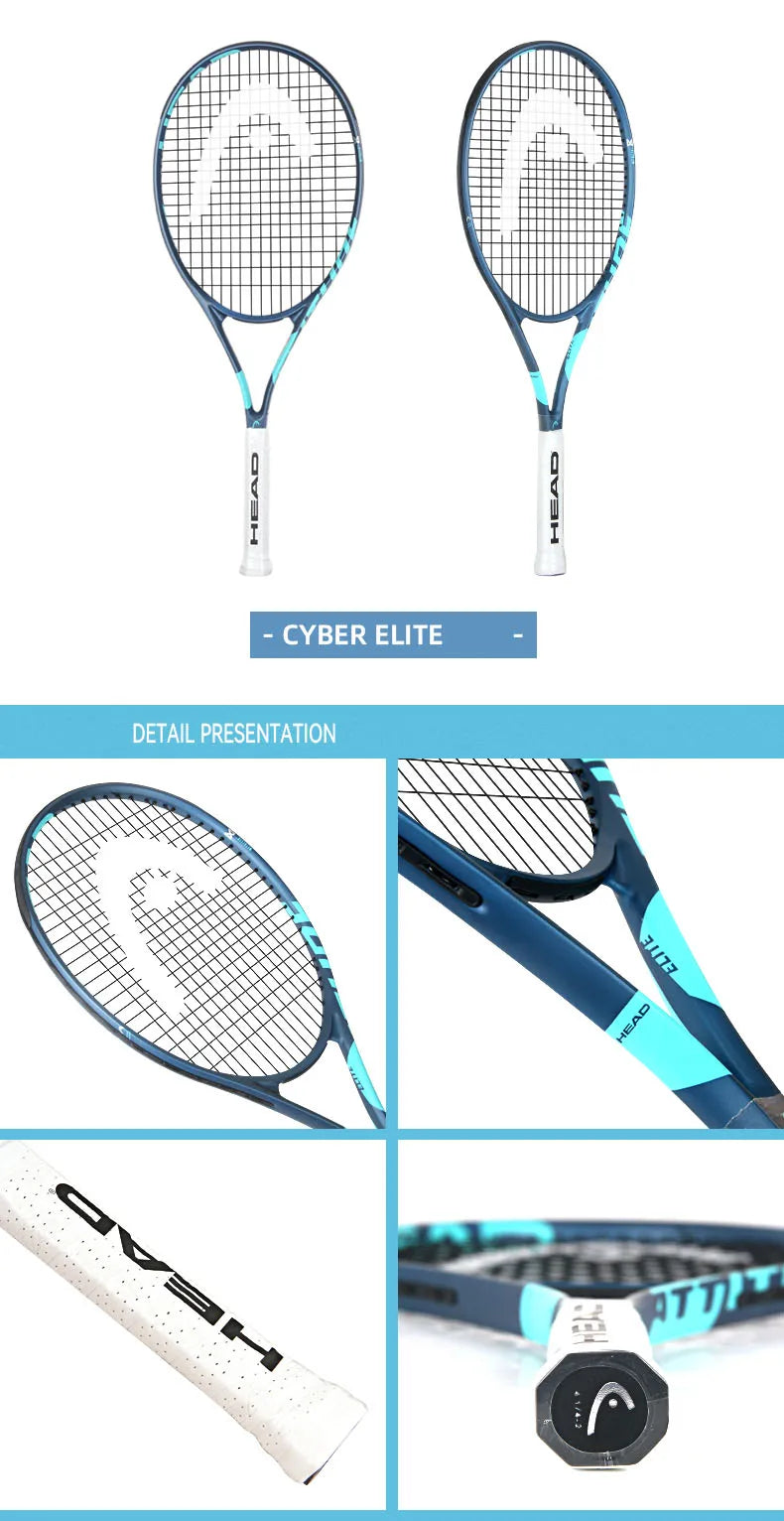 HEAD Carbon Composite Integration Tennis Racket For Beginners Men Women College Students Single Training Racquet