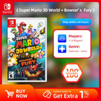 Nintendo Switch Game - Super Mario 3D World Bowsers Fury - 100% Official Original  Physical Game Card for Switch OLED Lite