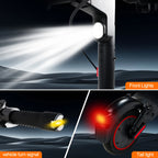 Electric Scooter For Adults Max Speed 35Km/h Electric Scooter 500W (Peak 750W ) Adult Scooter Electric Kick Scooter