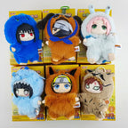 *In Stock  Naruto Itachi Sasuke Kakashi Gaara Series Blind Box Trendy Toy Figure Plush Pendant Collection Christmas Gift