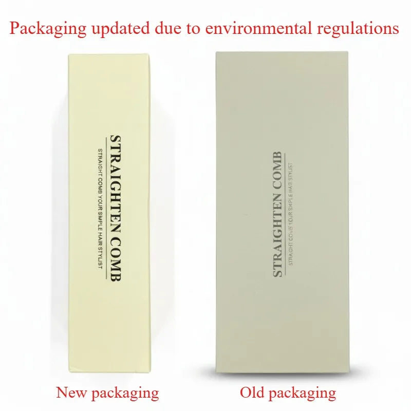 USB Charging Portable Hair Straightener Brush, Cordless Straightening Comb LED Display & Ceramic Coating, Ionic Technology Secondary image