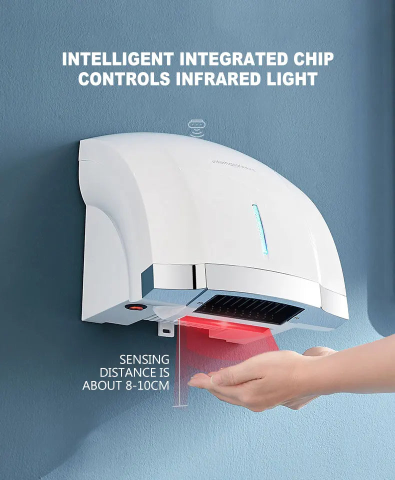 Fully Automatic Hand Dryer Induction Hot and Cold Hand Drying Machine Hotel Hand Dryer  sèche-mains осушитель