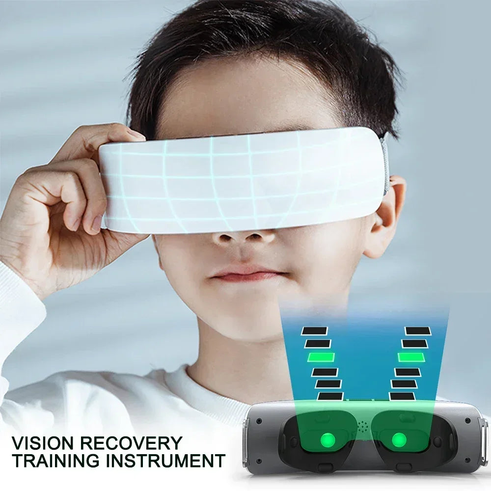 Vision recovery eye massager Green Light Vision Recovery Training Instrument Ems Acupressure Eye Protection Restore Myopia Child Secondary image