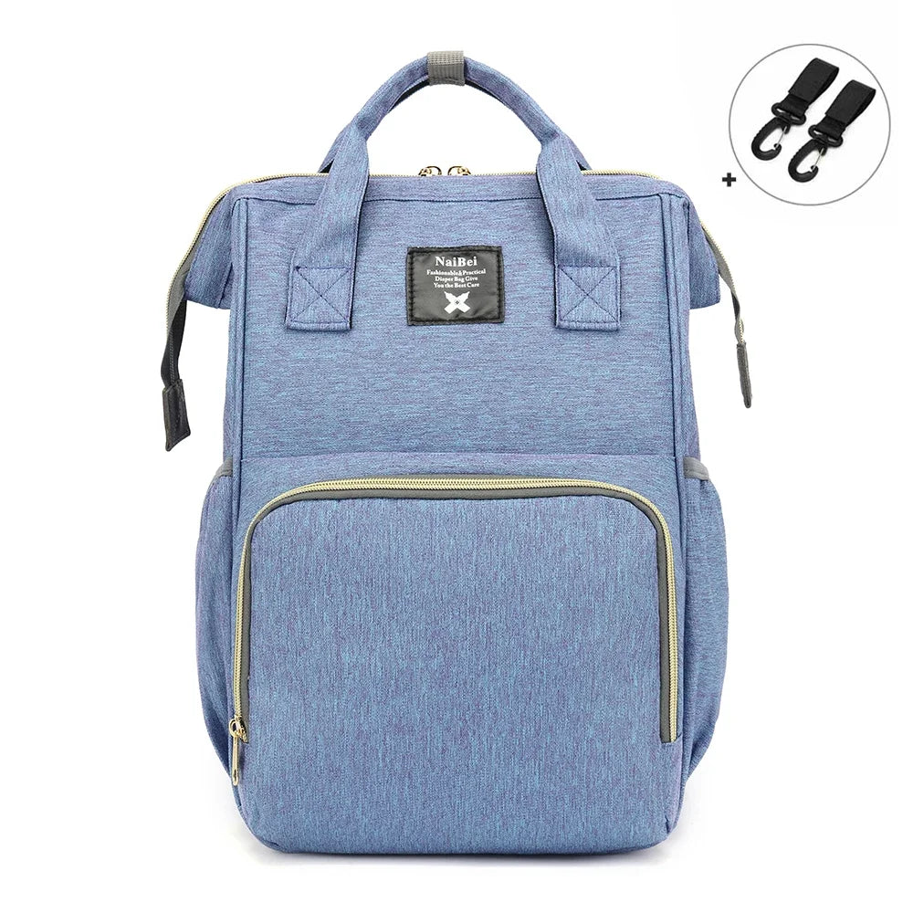 Nappy Changing Baby Nursing Bags Baby Diaper Bag Waterproof Backpack Fashion Mummy Maternity Mother Brand Mom Backpack for Mom