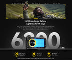 Ulefone Armor Mini 20 Pro 5G 4.7" Rugged Phone 64MP Night Camera  6200mAh Smartphone LED Light 16+256GB Android 14 Mobile phone