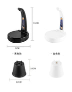 USB Rechargeable Electric Black Small Motor Pumping Automatic Water Dispenser