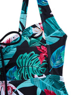 2026 Tankini Set Floral Swimwear FemaleTwo Pieces Swimsuit Women Beach Dress Bathers Bathing Swimming Swim Suit Beachwear XXL