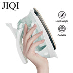 100-240V Mini Iron Handheld Garment Ironing Machine Ceramic soleplate Wet Dry Dual use Clothes Fabric Ironing Portable fortravel