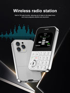 SERVO V9 Small Mobile Phone 2.01inch 2 SIM Cards Magic Voice FM Radio Torch Speed Dial 2G GSM Mini Keyboard Mobile Phone MP3 MP4