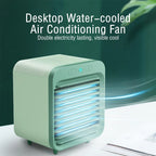 New Portable USB Chargeable Mini 3 Gear Air Conditioner Cooler Fan Air Conditioner Air Cooling Office Desktop Fan
