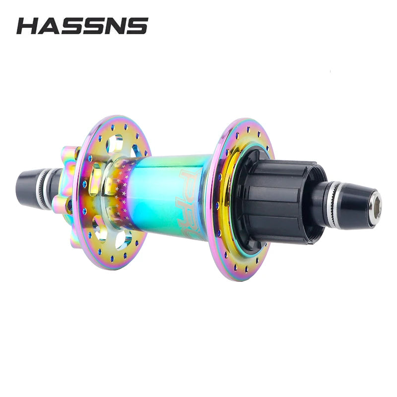 HASSNS Noisy Cube Pro 7 Freehub MTB Rear Hub 32 Holes Dirt Jump Bike Hub Changes Bicycle Cube 15*100/10*135MM Cycling Bushings