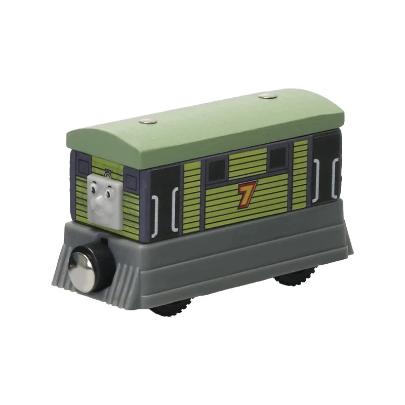 Thomas and Friends Wooden Trains Thomas Edward Percy Gorden Handel Molley Model Toy Magnetic Rail Train Toys for Boys Kids Gifts