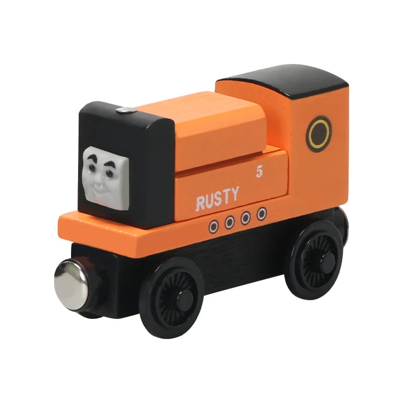 Thomas And Friends Wooden Railway Toy Lady Percy Mike Rosie Edward Donald Gorden Emily Train Truck Carriages Birthday Christmas