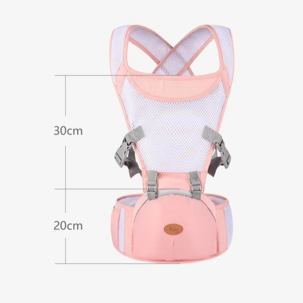 New 2 in 1 Baby Waist Stool Ergonomic Breathable Mesh Baby Carrier Detachable with Hip Seat Infant Baby Hipseat Baby Supplies