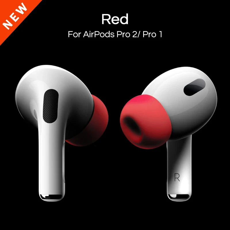 For Apple AirPods Pro 2 Ear Tips Earbuds Cover Silicone Replacement Tips Air pod Earplugs Earpads Pads Headphones Case Accessory