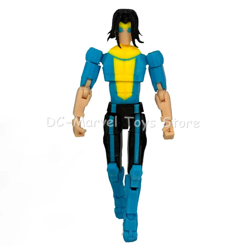 In Stock New 3d Printed Invincible Toys Action Figures T13 Dummy 13 Superheroes Multi-Jointed Movable Shapeshift Toys Secondary image