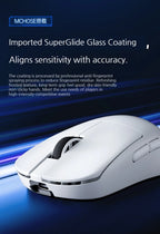 MCHOSE L7 Ultra+ Medium Large Hand Mouse Game E-Sports Paw3950 Wireless Three Mode Lightweight Office Dual-Drive Computer Mouse