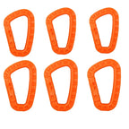 Tactical Carabiner Carabina Karabiner Clip Plastic Cadet Hiking Camping