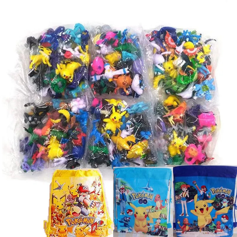 144 Style Anime  Action Figure Model Pokemon Figure Toys Ornamental Decoration Collect Toys For Children's Christmas Gift Secondary image