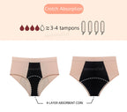 3PCS/Lot Menstrual Panties Woman Very Abundant Flow Menstruation Underwear High Waist Leak Proof Period Panties for Girls Set