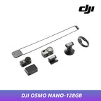 DJI Osmo Nano Bundle Standard 128G / 64GB Petite Camera Vlog 4K/60fps & 143 ° Wide FOV All-New 1/1.3 "Sensor Dual DJI Microphones New Original
