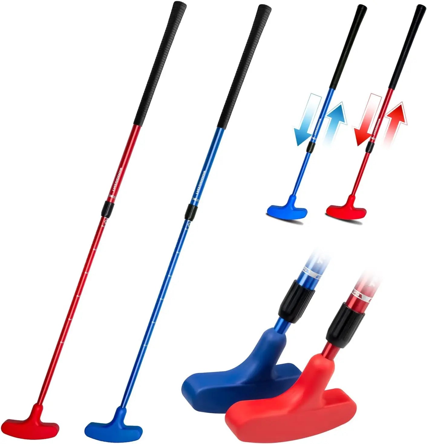 Golf Putters for Men and Women Two-Way Kids Putter Mini Golf Putter for Right or Left Handed Golfers Adjustable Length Golf Putt Main image