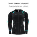 Kids' Sports Compression Set - Quick-Dry Breathable Activewear for Boys & Girls, Stretchy Running Outfit