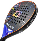 FOCAS 2026 Padel 24K carbon fiber plate tennis racket surface treatment