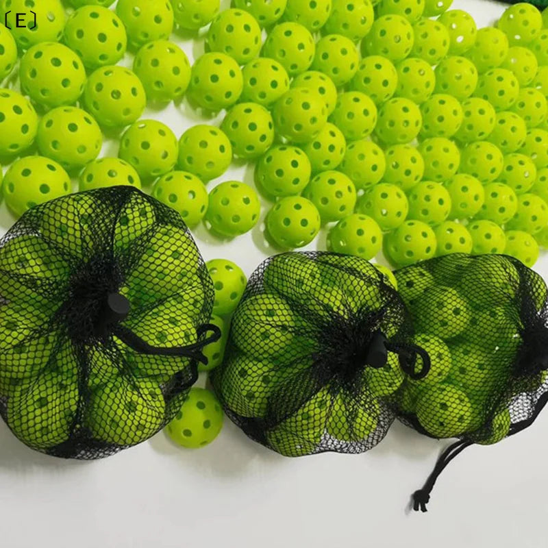 〔E〕10pcs Indoor golf ball golf practice balls golf light ball have hole Golf Traini〔Winter5〕