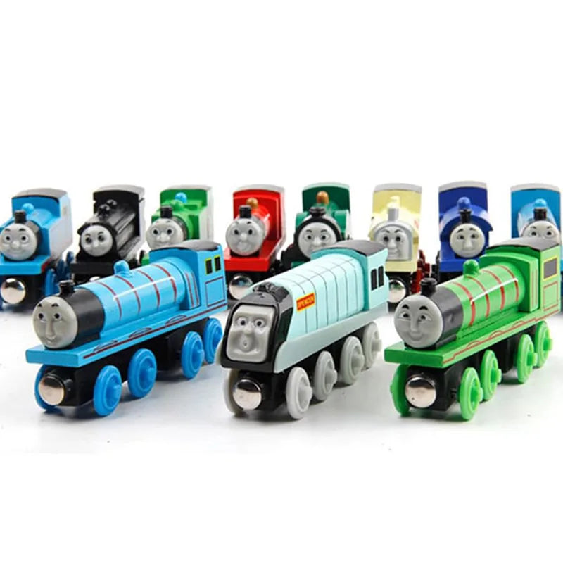 Thomas And Friends Wooden Railway Toy Lady Percy Mike Rosie Edward Donald Gorden Emily Train Truck Carriages Birthday Christmas
