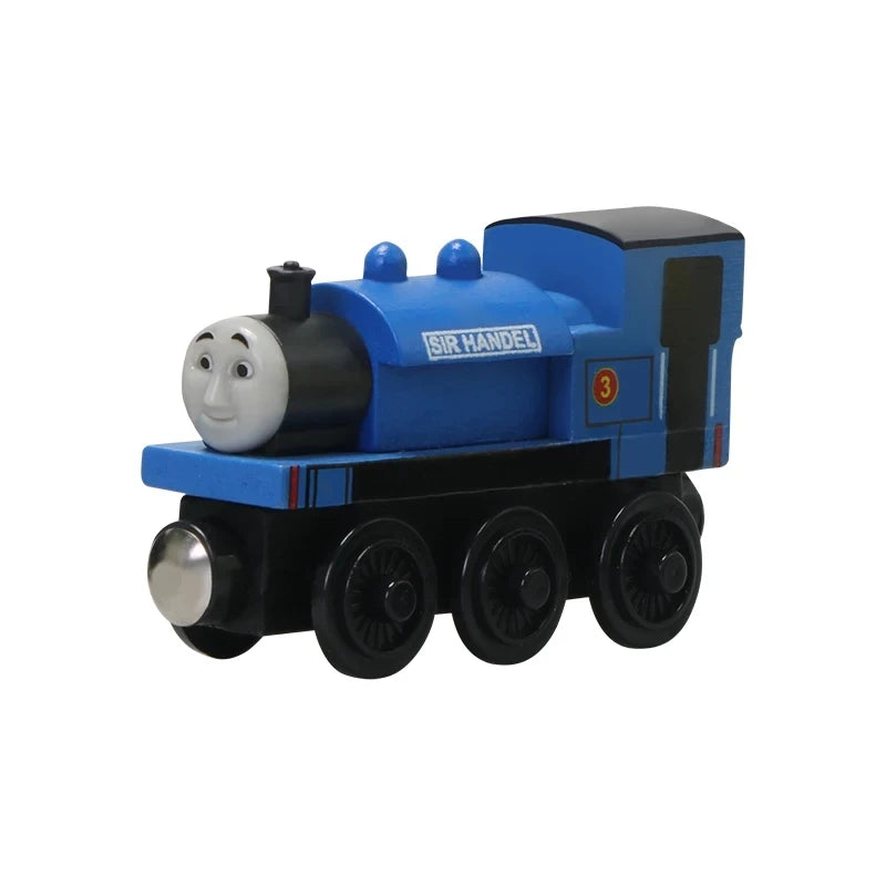 Thomas and Friends Wooden Trains Thomas Edward Percy Gorden Handel Molley Model Toy Magnetic Rail Train Toys for Boys Kids Gifts